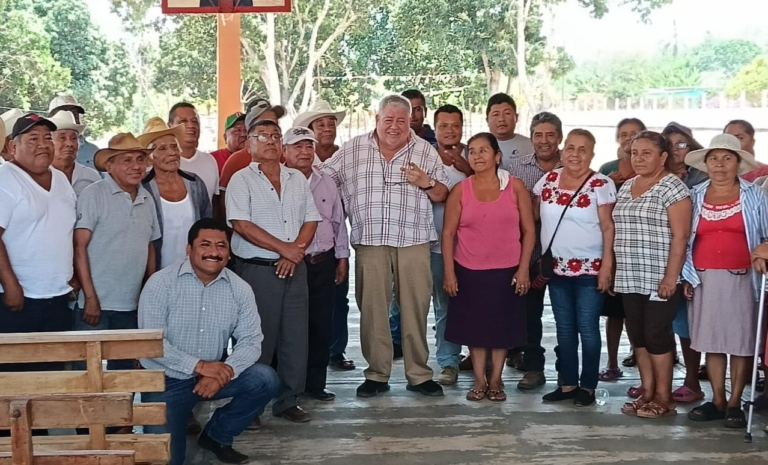 Manuel Huerta se reúne con productores del sur de Veracruz para fortalecer agenda legislativa del campo