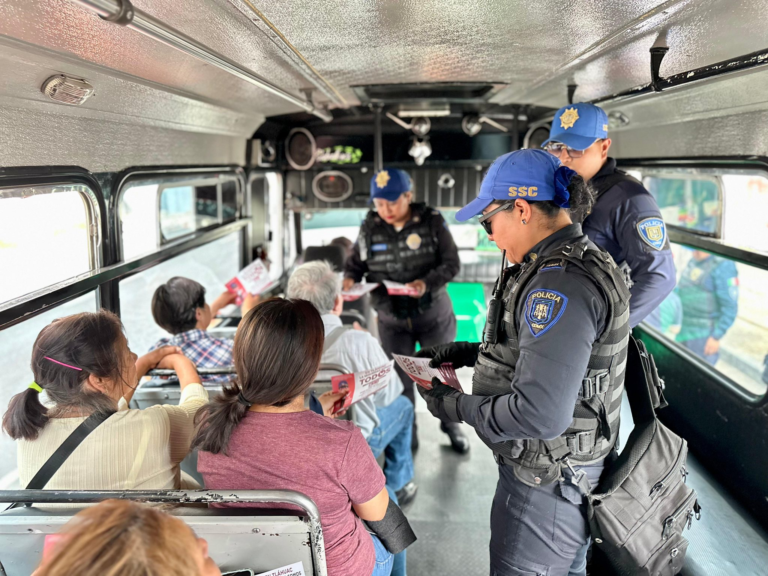 Refuerzan seguridad en Tláhuac con Operativo “Pasajero Seguro” en puntos estratégicos