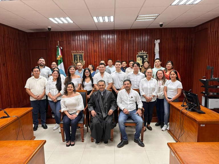 Juzgados de Control y Tribunal de Enjuiciamiento de Chiapas se suman al Día por la Integridad