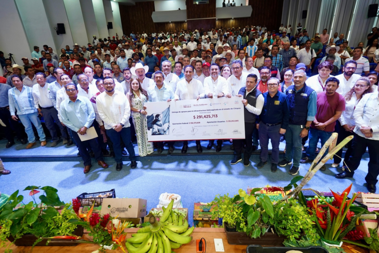 Impulsan infraestructura hidroagrícola y restauración ambiental en Chiapas