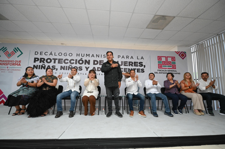 Impulsan en Chiapas Decálogo Humanista para la Protección de Mujeres, Niñas, Niños y Adolescentes
