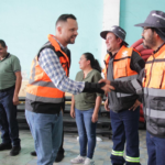 Entrega Gobierno de Puebla uniformes y equipo de protección al personal de Movilidad e Infraestructura