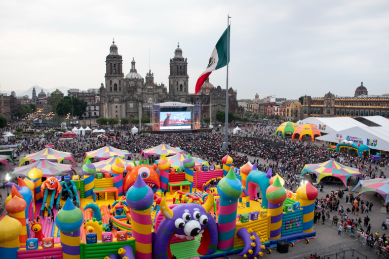 Cierra con broche de oro el Zocalito de las Infancias con la proyección de la película Flow, y una asistencia estimada de un millón 100 mil personas en seis días