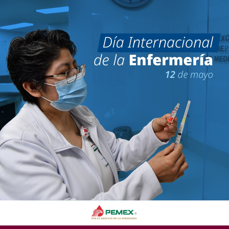 PEMEX reconoce a las y los profesionales de la enfermería en su día
