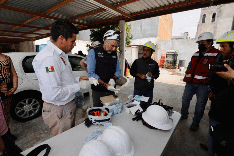 Realiza Ayuntamiento de Tuxtla visita técnica al embovedado San Pascualito para prevenir riesgos