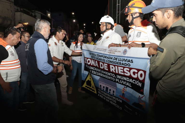 Refuerza Protección Civil medidas preventivas en zonas de riesgo por temporada de lluvias