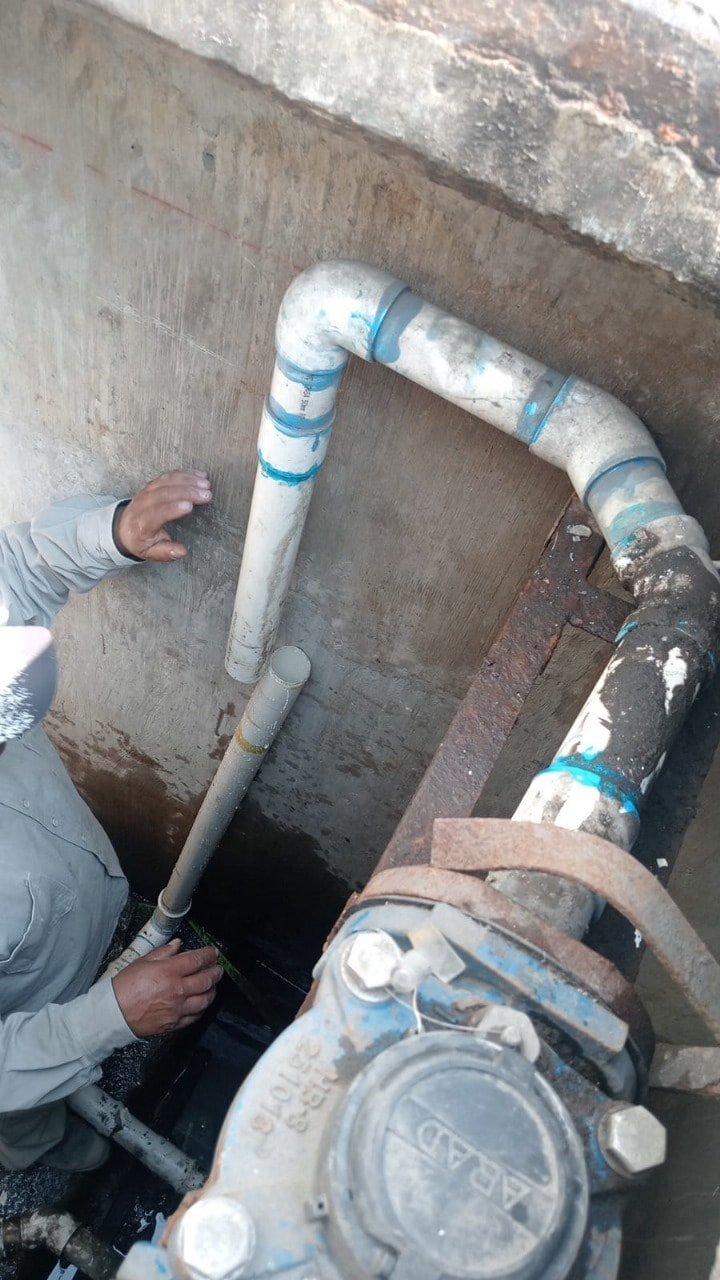 Realiza Operagua reparaciones hidráulicas para mejorar el suministro en Cuautitlán Izcalli