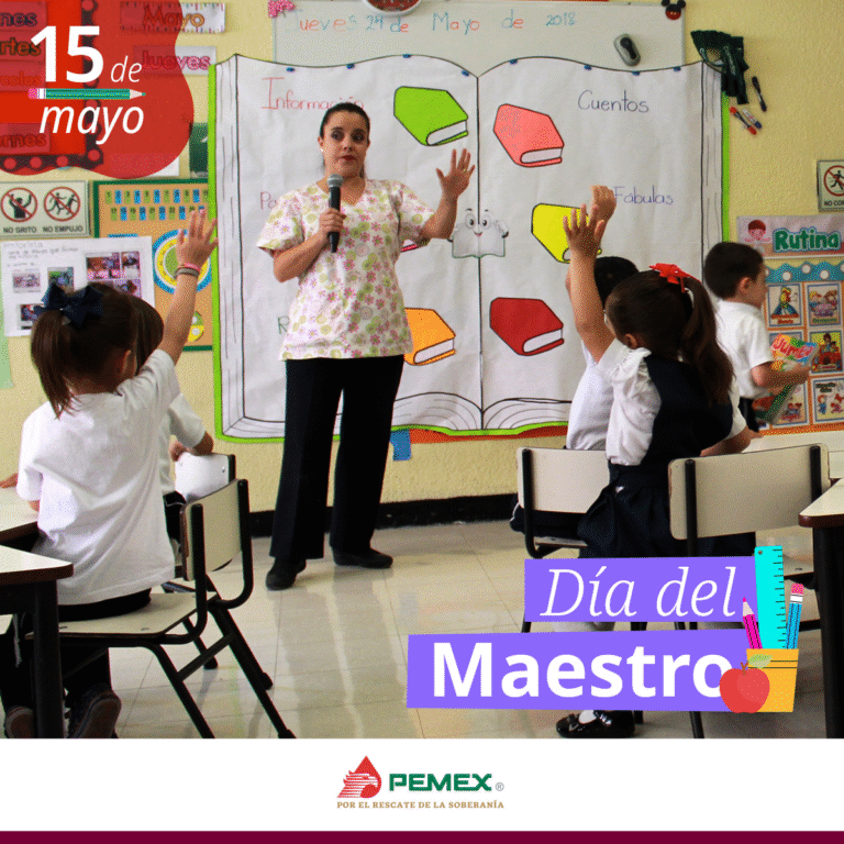 Pemex reconoce la labor del magisterio en el Día de la Maestra y el Maestro