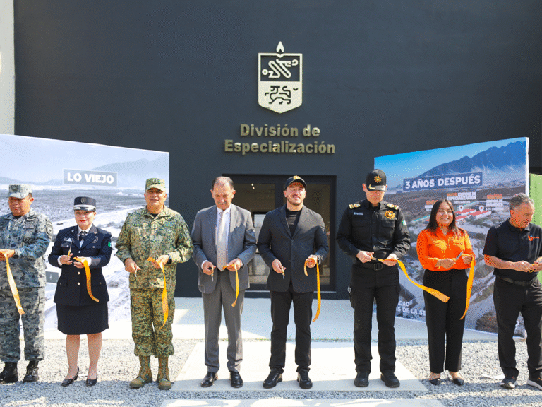 Nuevo León reduce homicidios en 68% durante mayo y refuerza formación policial con nuevo edificio