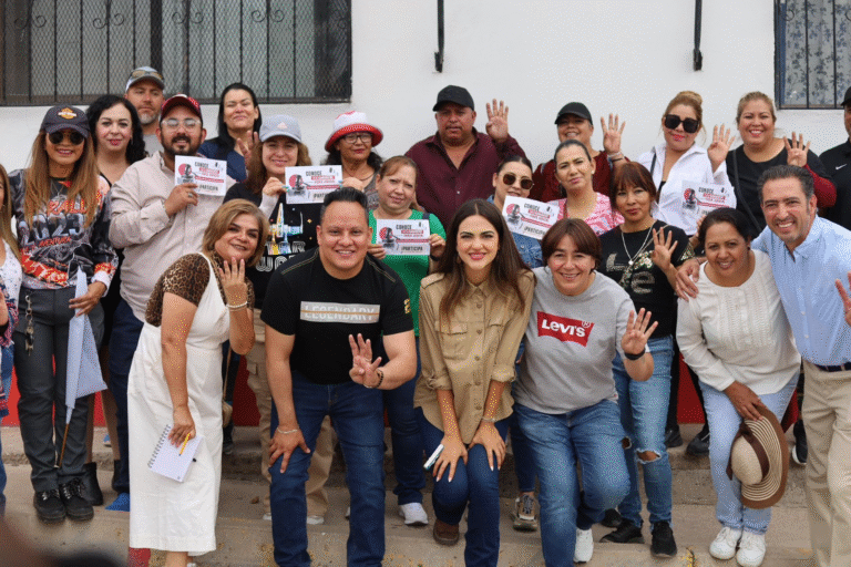 Andrea Chávez recorre Chihuahua para invitar a renovar el Poder Judicial