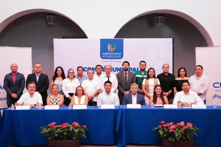 Instalan Comité Municipal de Salud en Cuernavaca para fortalecer acciones preventivas