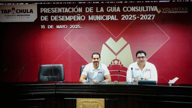 Presentan en Tapachula la Guía Consultiva de Desempeño Municipal 2025-2027