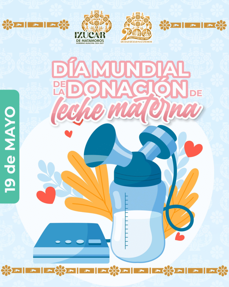 Conmemora Ayuntamiento el Día Mundial de la Donación de Leche Materna
