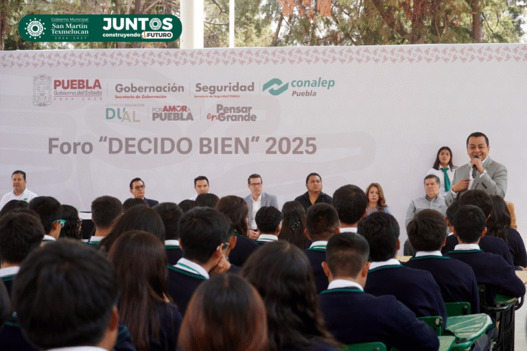 Participa Juan Manuel Alonso en foro “Decido Bien” para prevenir adicciones entre jóvenes