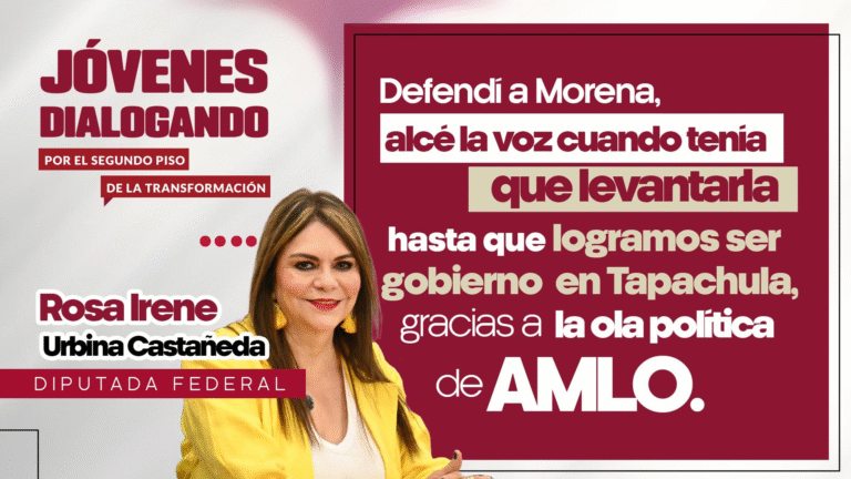 Diputada Rosy Urbina resalta la persistencia política como base del servicio público