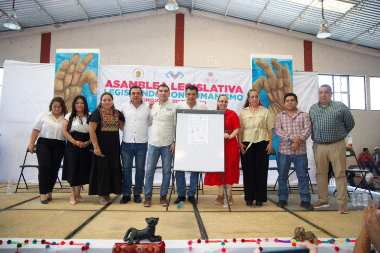 Congreso itinerante en Simojovel, “Tierra del Ámbar” Una actividad democrática de participación directa con las y los chiapanecos.