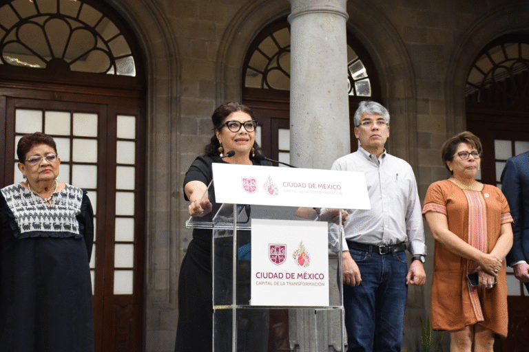 Clara Brugada promete justicia por homicidio de colaboradores: “No habrá impunidad”