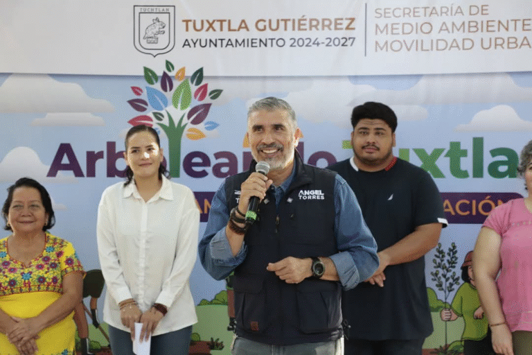 “Arboleando Tuxtla”: arranca campaña de reforestación en Caña Hueca