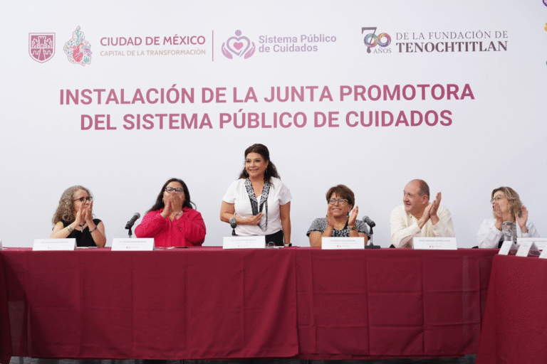 Ciudad de México instala la Junta Promotora del primer Sistema Público de Cuidados del país