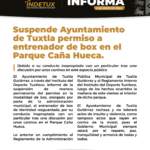 Ayuntamiento de Tuxtla retira permiso a entrenador de box por conducta inapropiada en Caña Hueca