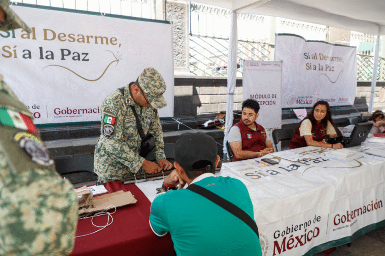 Puebla avanza con éxito en el programa “Sí al Desarme, Sí a la Paz”