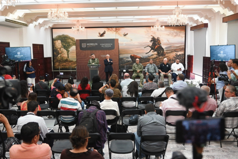 Morelos refuerza operativos contra el crimen organizado y plantea reformas al Código Penal