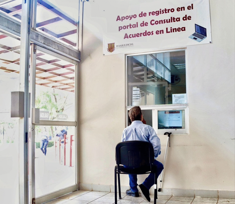Poder Judicial de Chiapas impulsa uso del Portal de Acuerdos en Línea para facilitar trámites