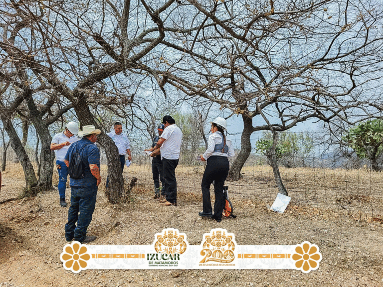 Verifican terreno para nuevo panteón comunitario en Vista Hermosa