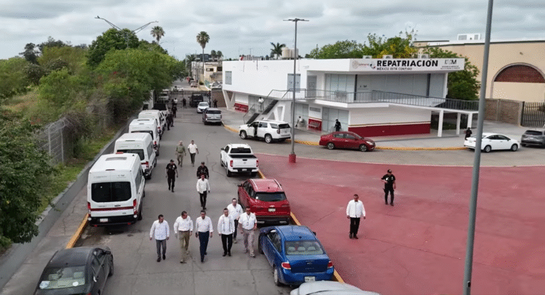 Comisionado del INM inspecciona albergues y cruces internacionales en Tamaulipas