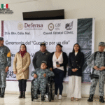 Guardia Nacional nombra honorariamente a Jesús Tadeo, un menor que sueña con servir a México