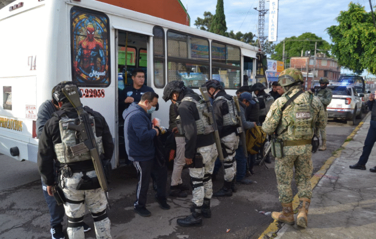 Gobierno de Puebla refuerza seguridad con operativos en transporte y zonas estratégicas