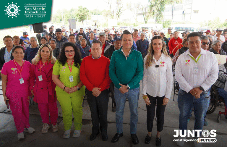 Texmelucan inicia 2025 con entrega de despensas a grupos vulnerables gracias al apoyo estatal