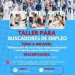 Invitan a taller para buscadores de empleo en Berriozábal