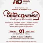 Llega el Martes Obregonense a la colonia Tolteca para escuchar y atender a la ciudadanía