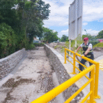 Yamil Melgar supervisa avance de rehabilitación en la 5ª Avenida Sur de Tapachula