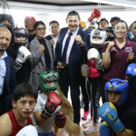 Alejandro Armenta impulsa el boxeo poblano como motor de bienestar y seguridad