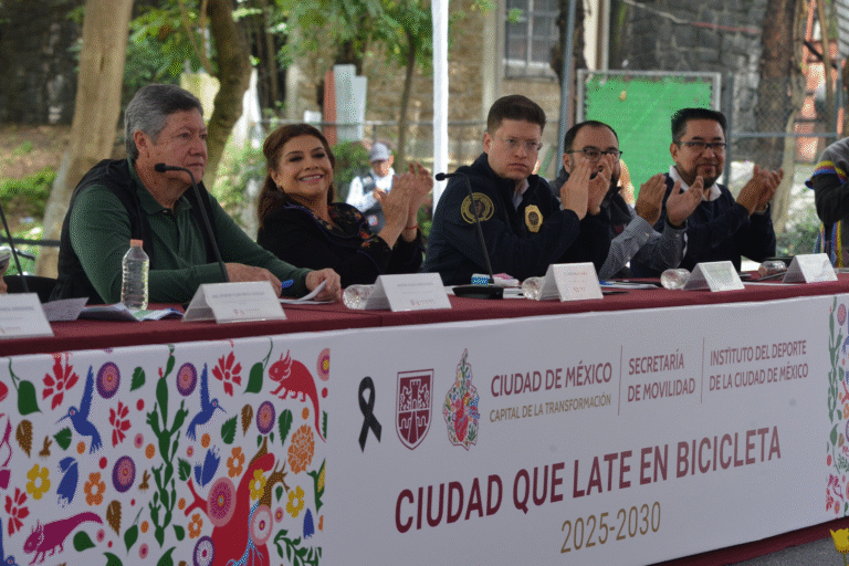 Clara Brugada impulsa a CDMX como capital de la movilidad ciclista con ambicioso plan 2025–2030