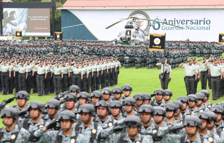 Guardia Nacional celebra seis años de servicio al pueblo de México