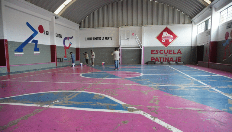 Tláhuac transforma pista de escuela de patinaje para fortalecer la convivencia y el talento juvenil