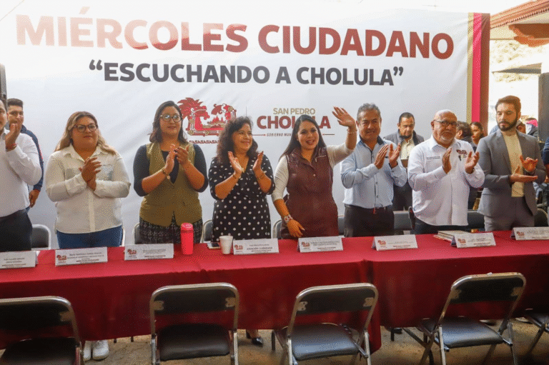Gobierno de San Pedro Cholula fortalece cercanía con la ciudadanía a través de acciones sociales