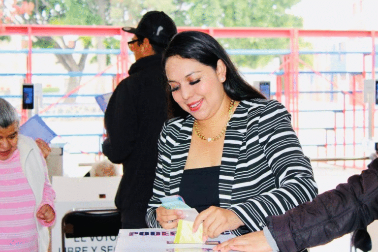 Tonantzin Fernández participa en elección del Poder Judicial con llamado al voto consciente