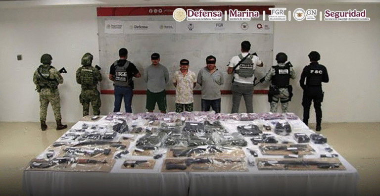 Capturan en Tulum a líder criminal y dos cómplices ligados a narcomenudeo y extorsión