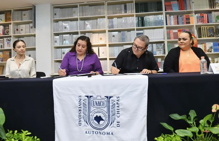 UNACH e IEPC firman convenio para impulsar derechos político-electorales y liderazgo femenino