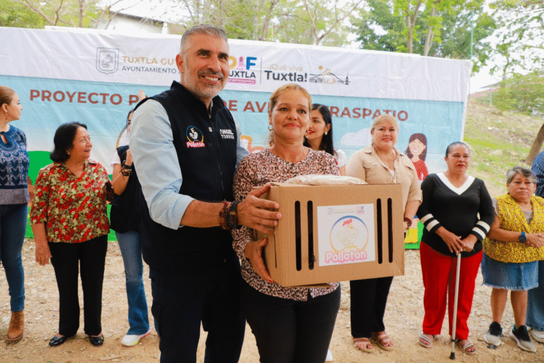 Pollotón fortalece la economía familiar en la colonia 6 de Junio de Tuxtla Gutiérrez