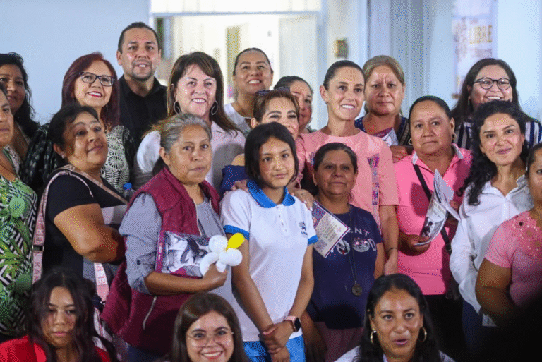 Claudia Sheinbaum y Margarita González Saravia inauguran en Temixco el primer Centro LIBRE para mujeres del país