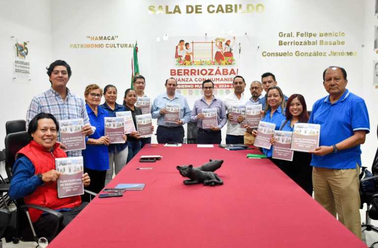 Aprueba Cabildo de Berriozábal el Plan Municipal de Desarrollo 2025–2027