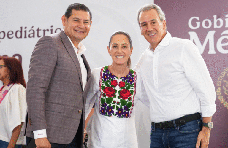 Pepe Chedraui reconoce visión de Sheinbaum en salud infantil tras inaugurar hospital en Puebla
