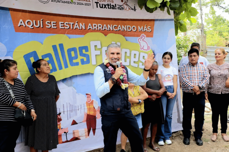 Después de más de 30 años de espera, llega la transformación a la colonia 6 de Junio: Angel Torres