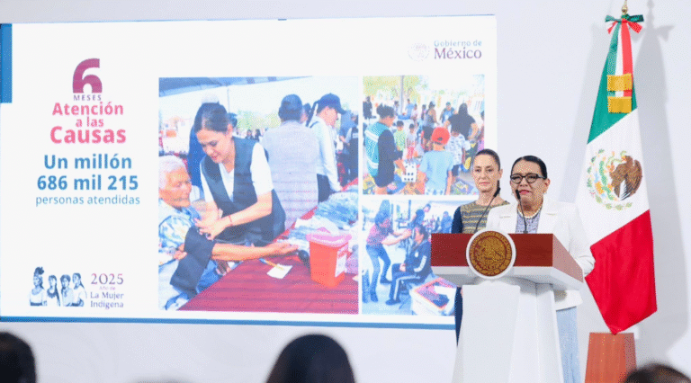 Rosa Icela Rodríguez destaca más de 1.6 millones de atenciones en municipios prioritarios con estrategia “Atención a las Causas”