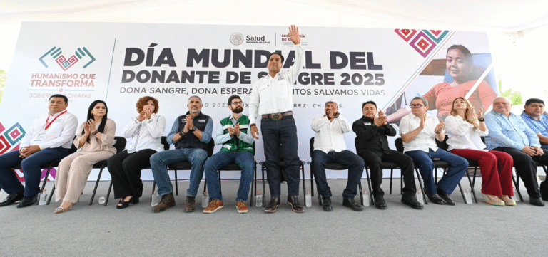 Donar sangre, un acto de amor que salva vidas: Eduardo Ramírez